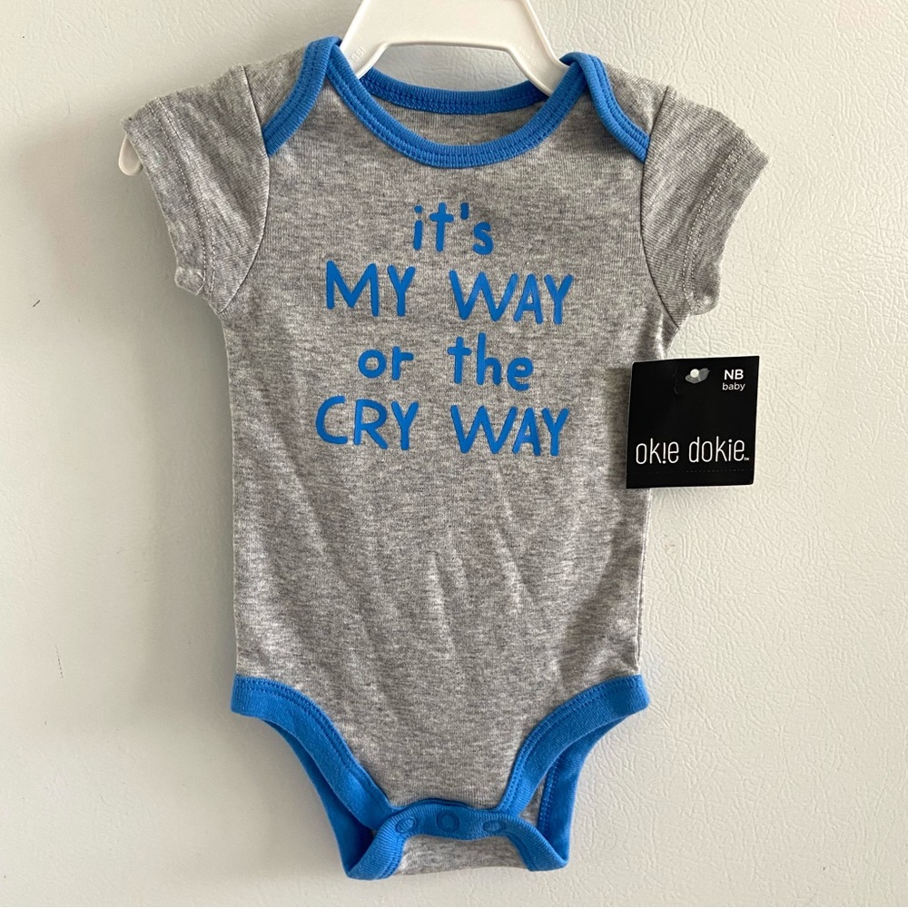 Okie Dokie Newborn Onesie Newborn